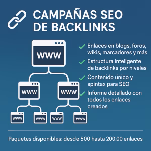 Campañas SEO Backlinks