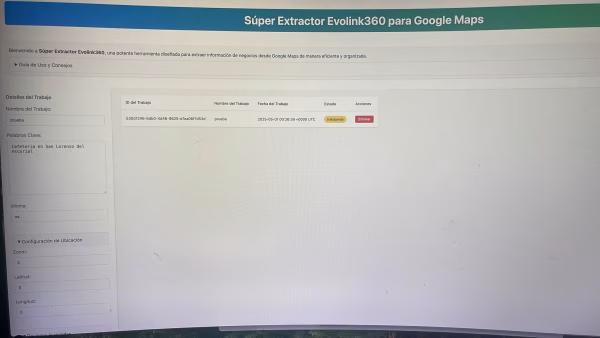 Super Scraper Google Maps 2